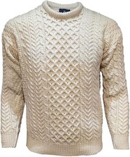 Irish 100% Merino Wool Aran