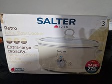 Salter Retro 6.5L Slow Cooker
