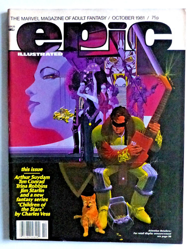 Marvel magazine epic - marvel, magazine: