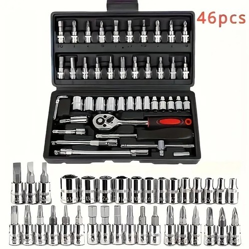 46pcs inch metric socket - 46pcs,