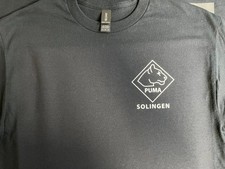 2 Sided Puma Solingen Makers Mark German WW2 WWII Dagger Sword Tee t shirt