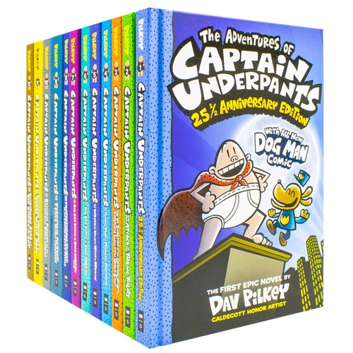 Captain underpants series - captain,