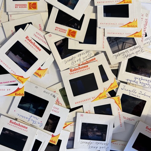 200 random slides - 35, mm