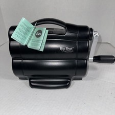 Sizzix Big Shot for Stampin Up Portable Die Cut Embossing Machine Only Black