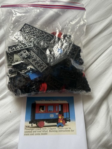Lego 7818 passenger train set - train,