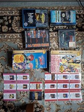 Sega Games & Collectables Bundle (Saturn, Megadrive/Genesis, Mega CD VHS, Cards