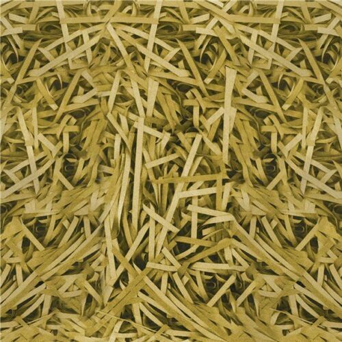 Gold glimmer shredded - shredded, tissue
