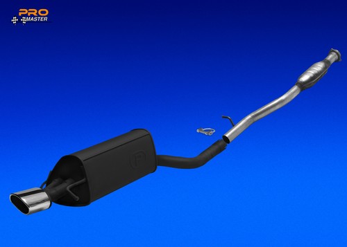 Exhaust back silencer - exhaust,