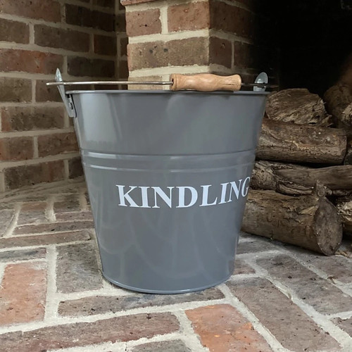 Kindling bucket fireside - kindling,