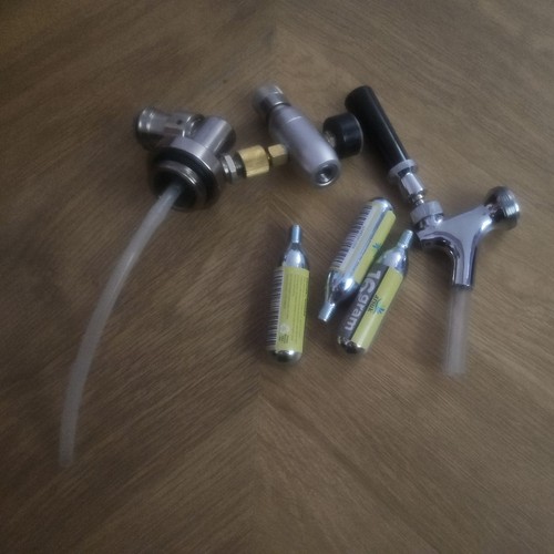 Stainless steel beer spear - steel,