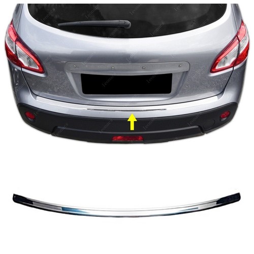 Chrome rear bumper protector - chrome,