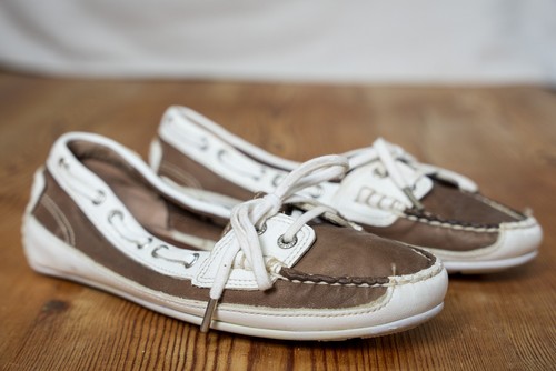 Sebago women boat deck - boat,