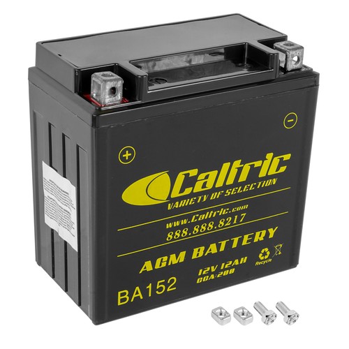 Caltric agm battery for honda - agm,