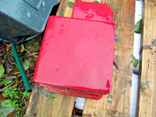 14 X Red tiles 4 1/2 inch square plus one damaged one