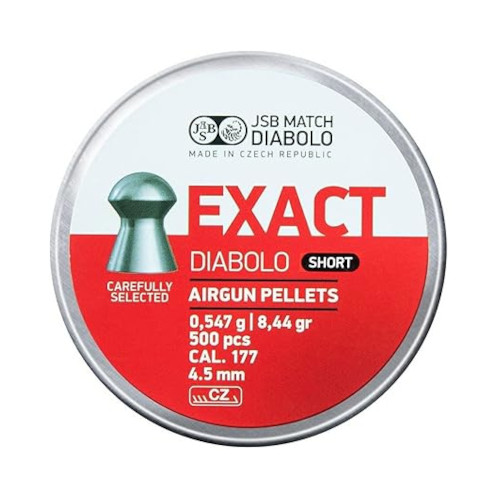 Jsb exact diabolo short 44gr - jsb, 8.44gr