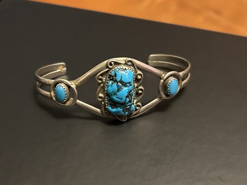 Vintage navajo old pawn - vintage, cuff