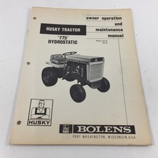 Bolens Husky 775 Tractor