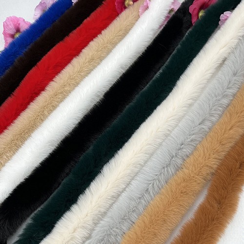 Multicolor faux rabbit fur - faux,