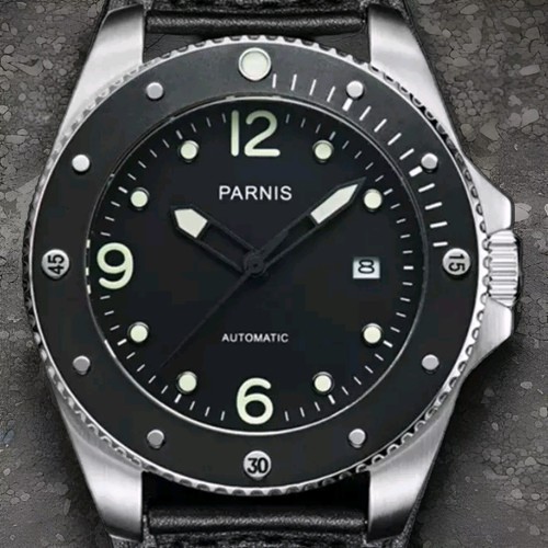 Parnis automatic sapphire men - parnis,
