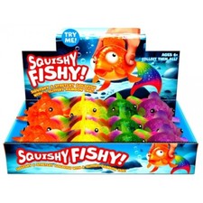 Squishy Fishy - Kandy Toys - Sensory Glitter Stretchy Fish - Choose Your Toy!