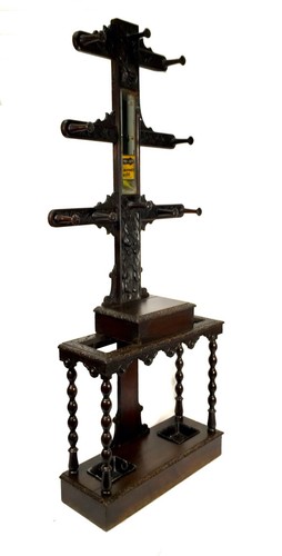 Antique victorian wooden hall - antique,