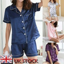 Women Satin Pyjamas Nightwear