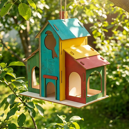 Bird house kit - house,