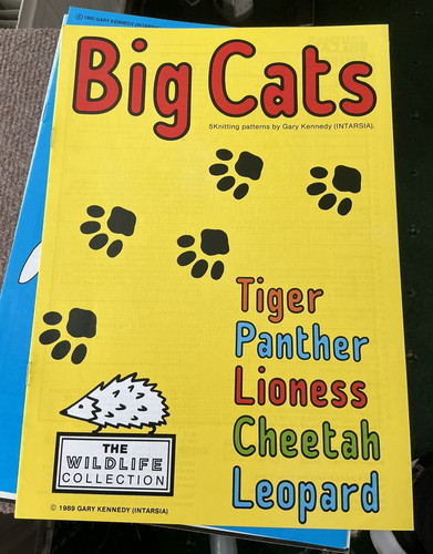 Big cats knitting patterns - cats, 5