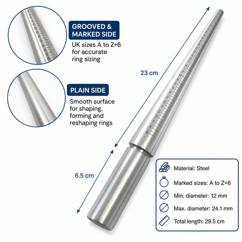 Steel round ring mandrel - steel,