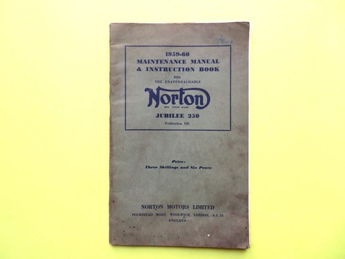 Norton jubilee 250 owners - jubilee,