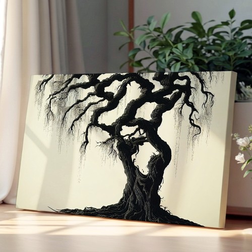 Japanese weeping willow - willow, tree