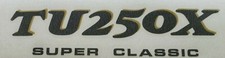 ADESIVI REPLICA SUZUKI TU250X SUPER CLASSIC