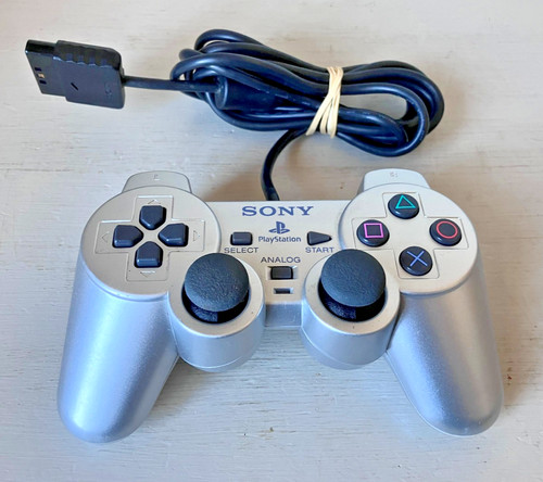 Official silver sony - sony, ps2