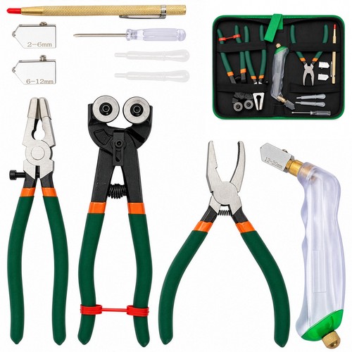Glass cutting tool kit include - tool,