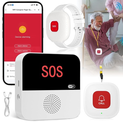 Smart wifi caregiver - caregiver, pager