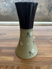Lovatts Langley Daisy Vase Art Noveau - Dark Blue Top Green Bottom 8” x 4.5” 