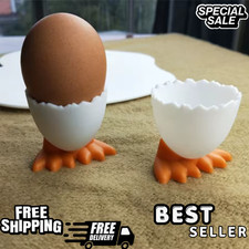 4 X Egg Cup Set Breakfast