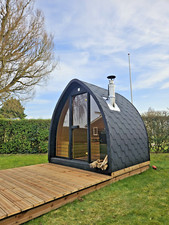 Wood fired/ Harvia electric heater sauna pod wood burning garden sauna log fired