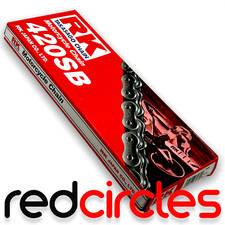 BLACK RK 420 PIT BIKE CHAIN