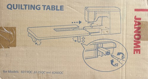 Janome extension quilting - janome,