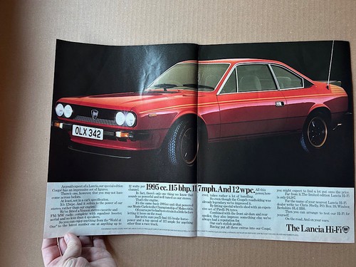 Lancia beta coupe hi fi - lancia,