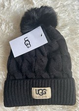UGG Australia Black Bobble