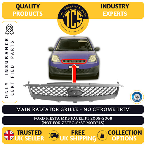 Main radiator grille - radiator,