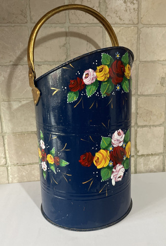 Canal ware handpainted - handpainted, blue