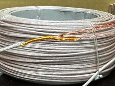 1 meter vintage Klangfilm Siemens  cotton  Wire Copper Ultra rare 1950ies