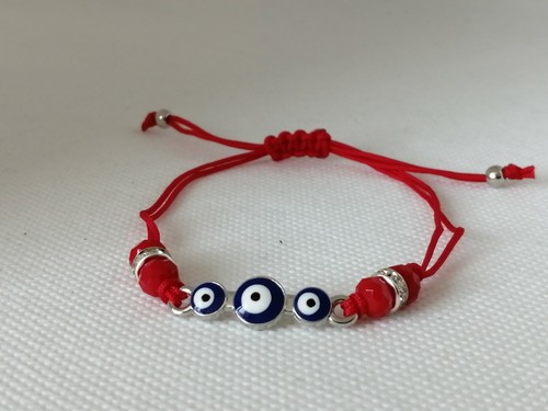 Blue evil eye lucky - eye, red
