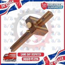 QUALITY MORTICE GAUGE MARKING HEAVY DUTY CARPENTERS WOODWORKING BRASS TOOL DOOR