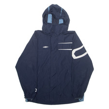 UMBRO Boys Rain Jacket Blue