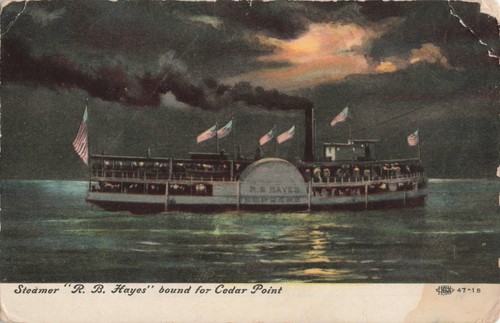 Vintage great lakes ship - vintage,