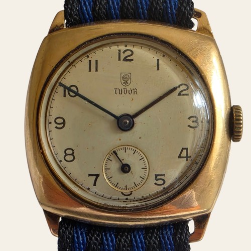 Tudor vintage solid gold - vintage, 9k